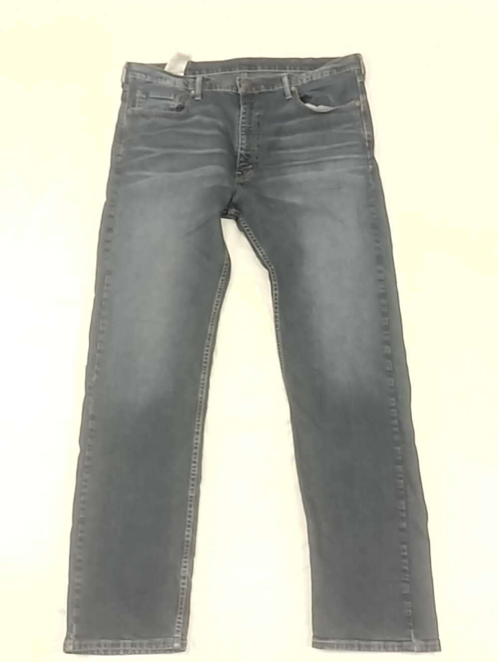 Levis 505 38x34 Straight Leg Classic Med Blue Whiskered Red Tab Mexico Cotton